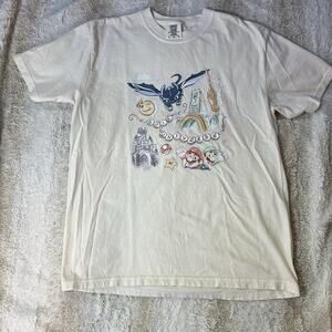 Epic Universe Tee Shirt Men’s Large Toothless Mario Universal Studios